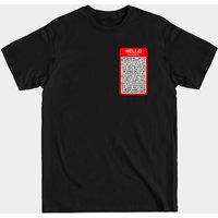 T-shirt Zak Bagans Nametag Ghost Adventures pour hommes — T-shirts pour hommes