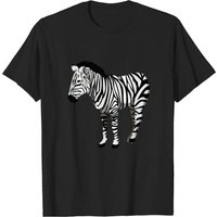 Zebra Men's T-Shirt in Black — Mens T Shirts