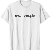 T-shirt Noir Ew People pour Hommes