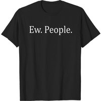 Ew. People. T-shirt pour hommes en noir