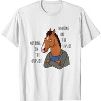 T-shirt pour hommes Bojack Horseman - Nothing On The Outside, Nothing On The Inside — T-shirts pour hommes