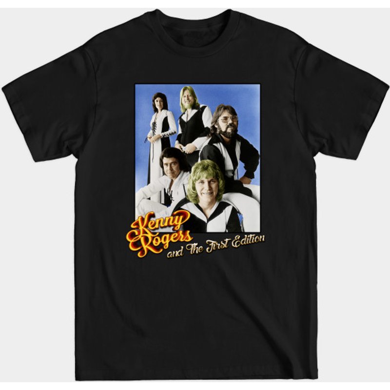T-shirt pour hommes Kenny Rogers And The First Edition — T-shirts pour hommes
