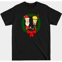 T-shirt de Noël Beavis et Butthead pour hommes — T-shirts pour hommes