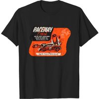 T-shirt noir pour hommes Raceway Park — T-shirts pour hommes