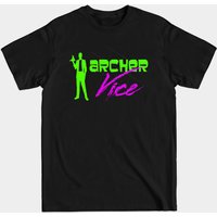 Archer Vice - Archer Men's T-Shirt in Black — Mens T Shirts