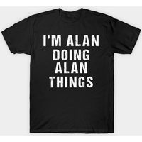 T-shirt Noir pour Hommes Alan — T-shirts pour hommes