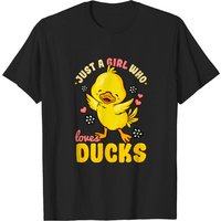 Just A Girl Who Loves Ducks Men's T-Shirt