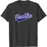 T-shirt pour hommes I Love Franklin en noir — T-shirts pour hommes