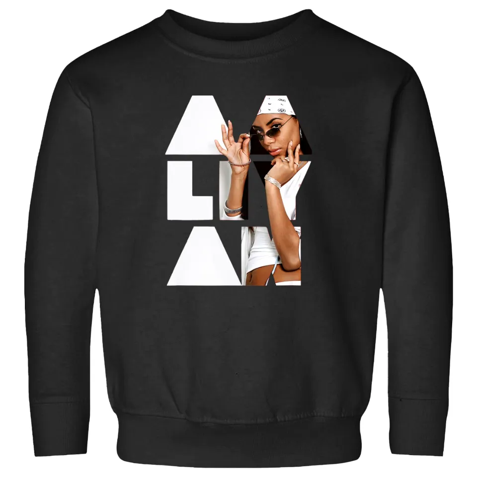 Sweatshirt Unisexe Aaliyah Légende de la Musique R&B — Sweats à capuche pour hommes