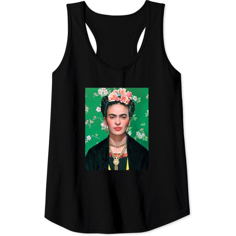 Frida Kahlo Men's Black Tank Top — Mens T Shirts