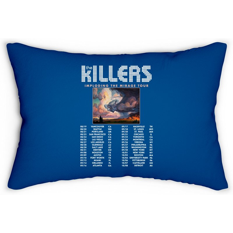 Coussins lombaires The Killers Imploding The Mirage Tour 2022 — Coussins décoratifs