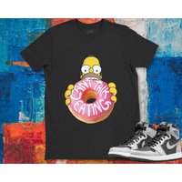 T-shirt Homer des Simpsons avec Donut