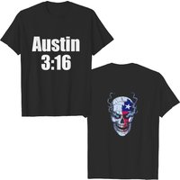 T-Shirt Skull Stone Cold Austin 3 16