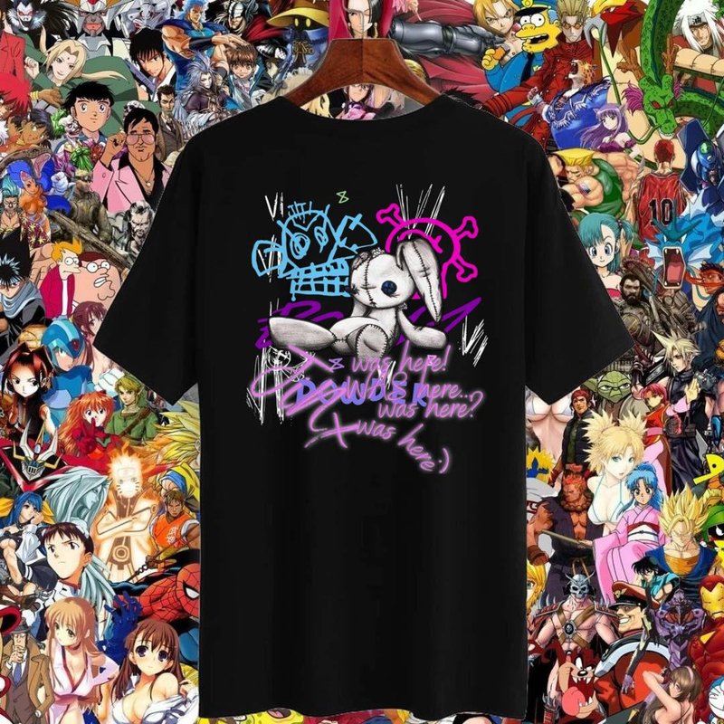 League of Legends Sign of Jinx Monkey Graffiti Classic T-shirt — Mens T Shirts