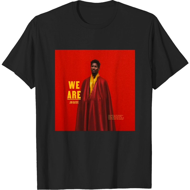 T-shirt noir pour hommes Jon Batiste — T-shirts pour hommes