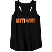 RIT Institut de technologie de Rochester Débardeurs pour hommes - Orange, Blanc — T-shirts pour hommes