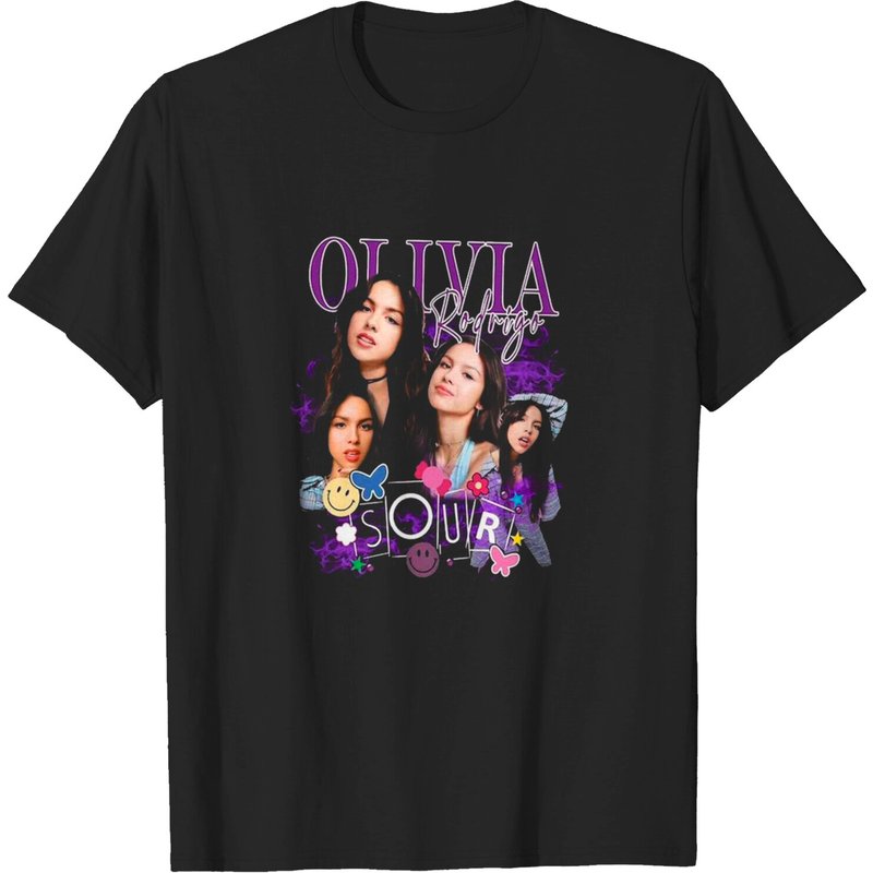 T-shirt pour hommes Olivia Rodrigo Sour Tour 2022 — T-shirts pour hommes