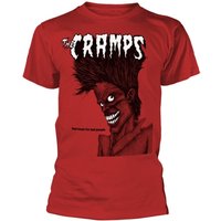 T-shirt unisexe The Cramps : Bad Music For Bad People (rouge) — T-shirts pour hommes