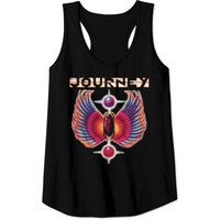 Journey Rock Band Colored Wings Logo Vintage Men's Tank Top