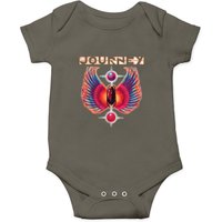 Ensemble de bébé Vintage avec logo des ailes colorées de Journey