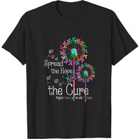 Spread The Hope Find The Cure Fight Cancer T-Shirt for Men