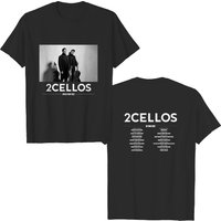 2CELLOS Dedicated US Tour 2022 Men's T-Shirt — Mens T Shirts