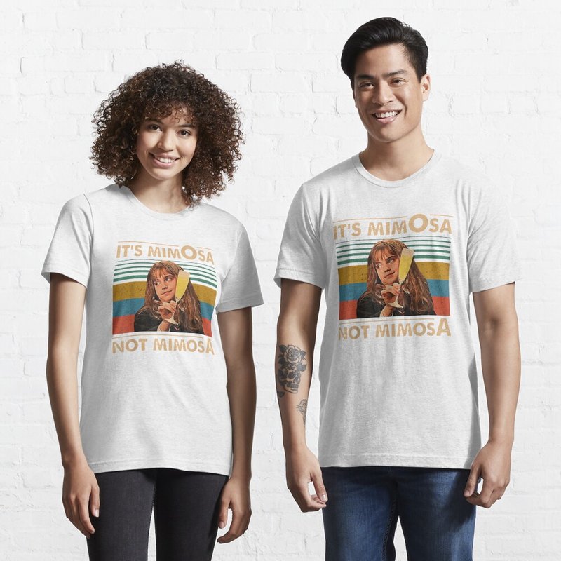 It's Mimosa Not Mimosa Classic Essential T-Shirt for Men — Mens T Shirts