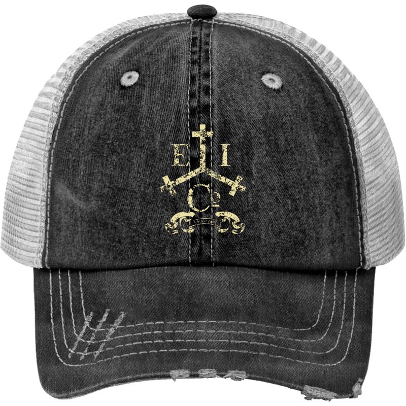 Chapeau Trucker Imprimé de la British East India Trading Company — Casquette de baseball