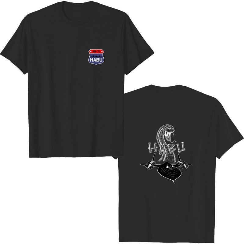 SR-71 Blackbird Habu Double Sided Men's T-Shirt — Mens T Shirts