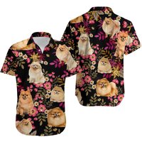 Pomeranian Hawaii Shirt for Unisex