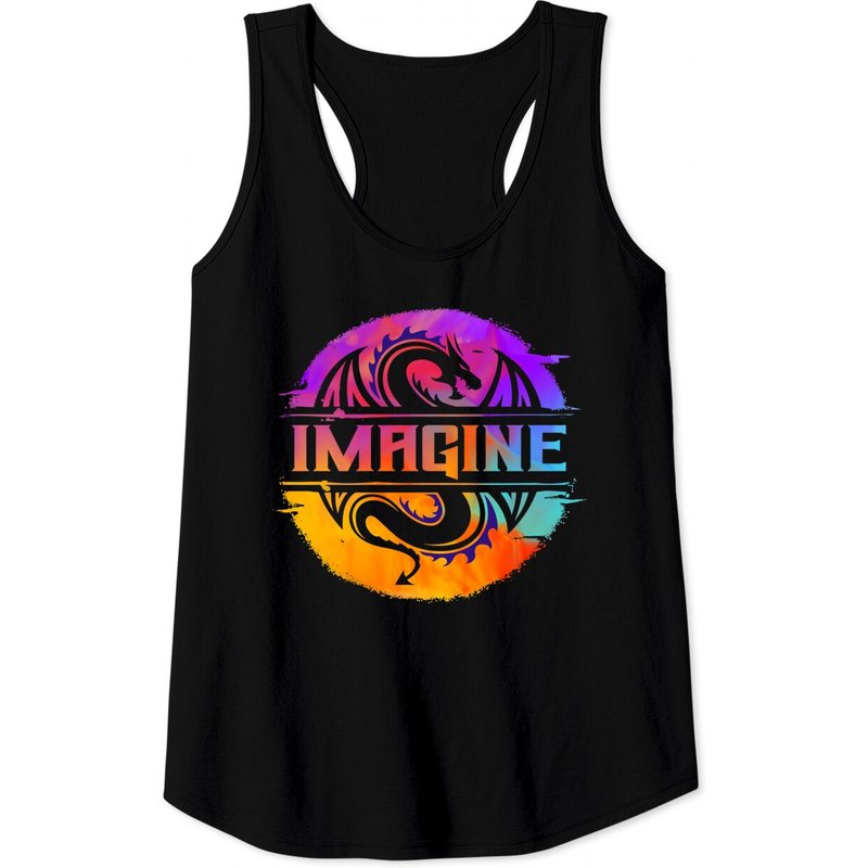 Imagine Dragons Logo Tank Top — Mens T Shirts