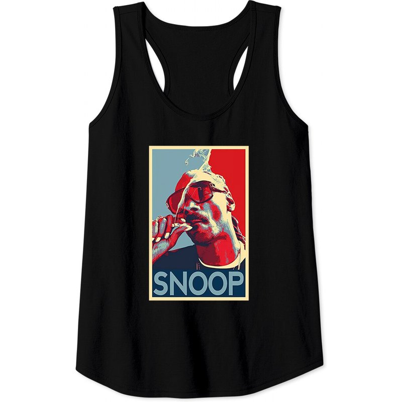 Snoop Dogg Men's Tank Top - Black — Mens T Shirts