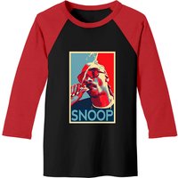 T-shirt Unisexe Snoop Dogg Baseball Noir/Rouge — T-shirts pour hommes