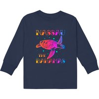 Nassau Bahamas Sea Turtle Kids Long Sleeve T-shirt — Mens T Shirts