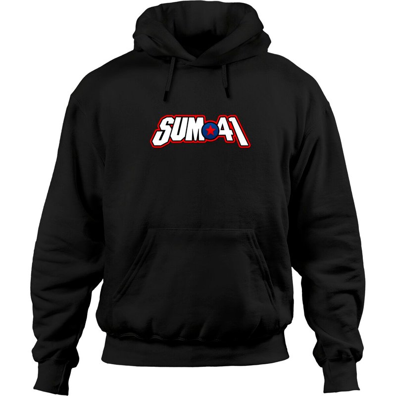 Hoodies Essentiels Sum 41 pour Unisexe en Noir — Sweats à capuche pour hommes