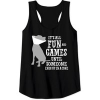 Tout est amusant jusqu'à ce que quelqu'un se retrouve avec un cône - Débardeur pour hommes — T-shirts pour hommes