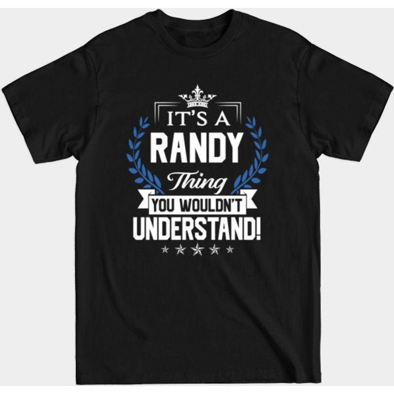 T-shirt Randy Name — T-shirts pour hommes