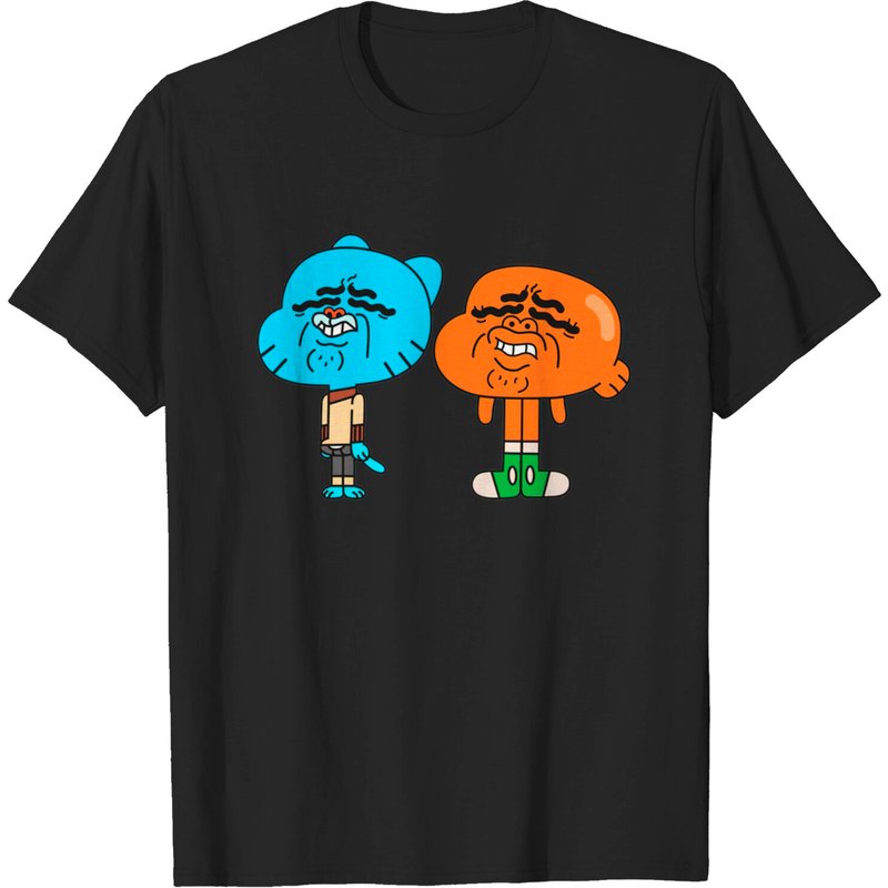 T-shirt pour hommes Gumball Darwin - Noir — T-shirts pour hommes