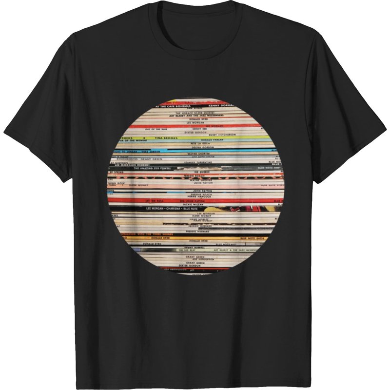 T-shirt Vinyl Ronde Blue Note Records pour Hommes — T-shirts pour hommes