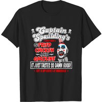 T-shirt Mashup Captain Spaulding Fried Chicken and Gasoline pour hommes — T-shirts pour hommes