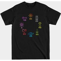 Digimon Crest Symbol Men's T-Shirt — Mens T Shirts