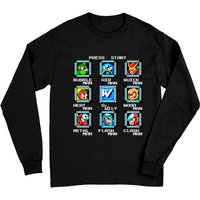 Mega Man - Men's Stage Select Long Sleeve T-Shirt
