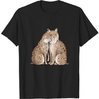 Lynx Love Men's Black T-Shirt — Mens T Shirts