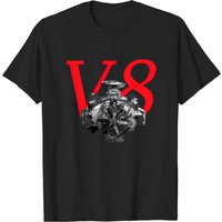 V8 Engine Muscle Car Big Block T-Shirt for Men — Mens T Shirts