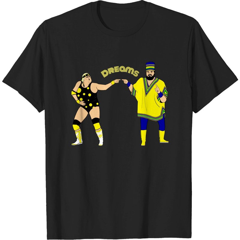 Dreams Dusty Rhodes Akeem The African Dream Men's T-Shirt — Mens T Shirts