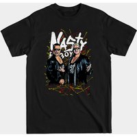 T-shirt pour hommes The Nasty Boys en noir — T-shirts pour hommes