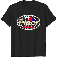 Piper Aircraft Men's T-Shirt in Black