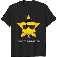 T-shirt pour hommes Ghetto Superstar - Noir — T-shirts pour hommes