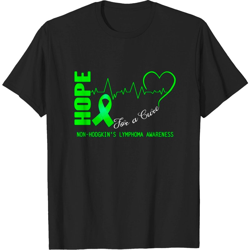T-shirt de sensibilisation au lymphome non hodgkinien - Hope For A Cure — T-shirts pour hommes
