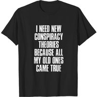 T-shirt humoristique pour théoriciens du complot — T-shirts pour hommes